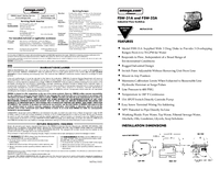 Thumbnail of document Manual - FSW-30A Non-magnetic Industrial Flow Switches